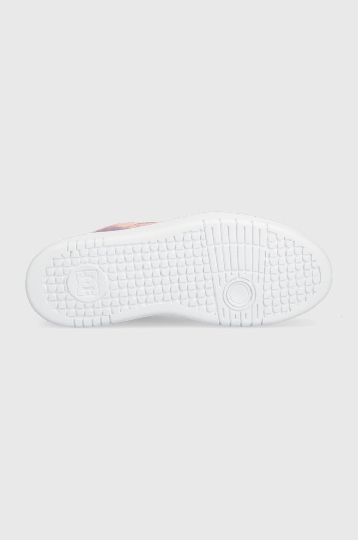 Kožené sneakers boty DC Manteca ADJS100156 růžová