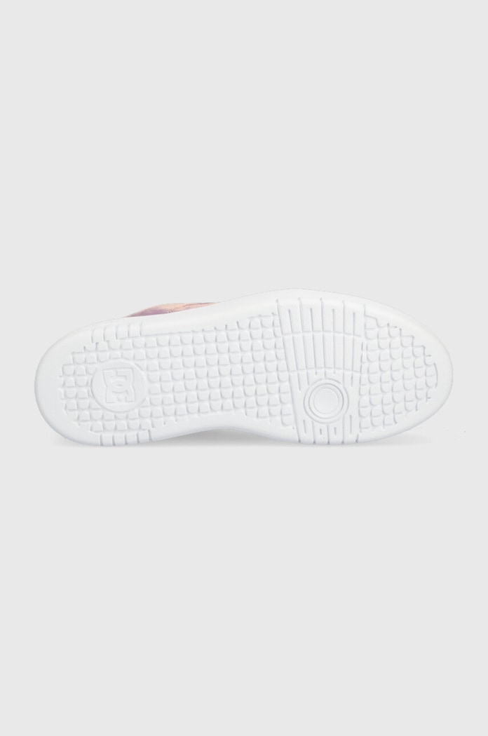 Kožené sneakers boty DC Manteca ADJS100156 růžová