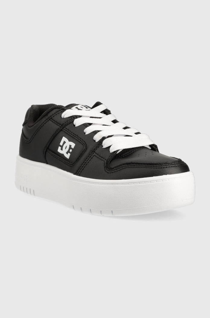 Kožené sneakers boty DC Manteca ADJS100156 černá AW24