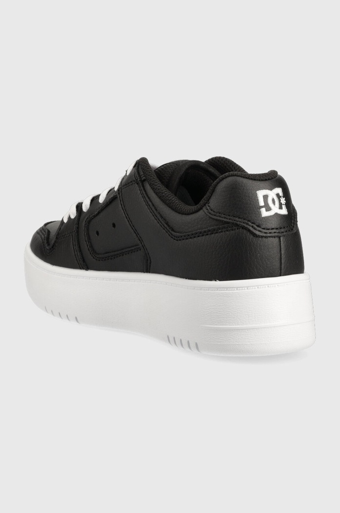 Boty Kožené sneakers boty DC Manteca ADJS100156 černá