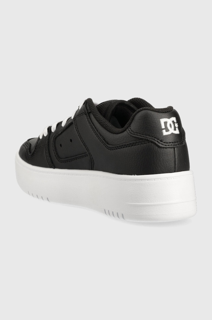 Boty Kožené sneakers boty DC Manteca ADJS100156 černá