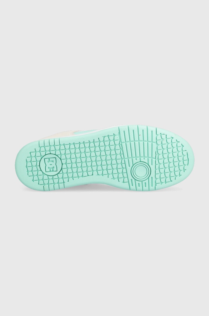 Кожени маратонки DC Manteca ADJS100161 тюркоазен