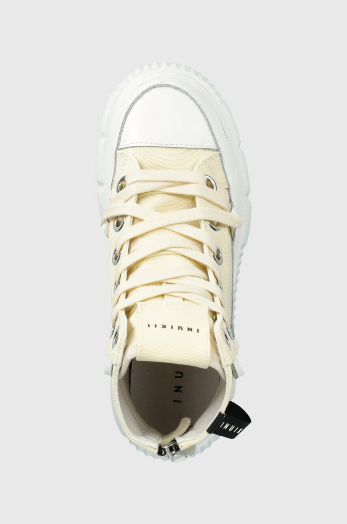 Високи кецове Inuikii Matilda Canvas High 23 бежов 30103.024.Beige