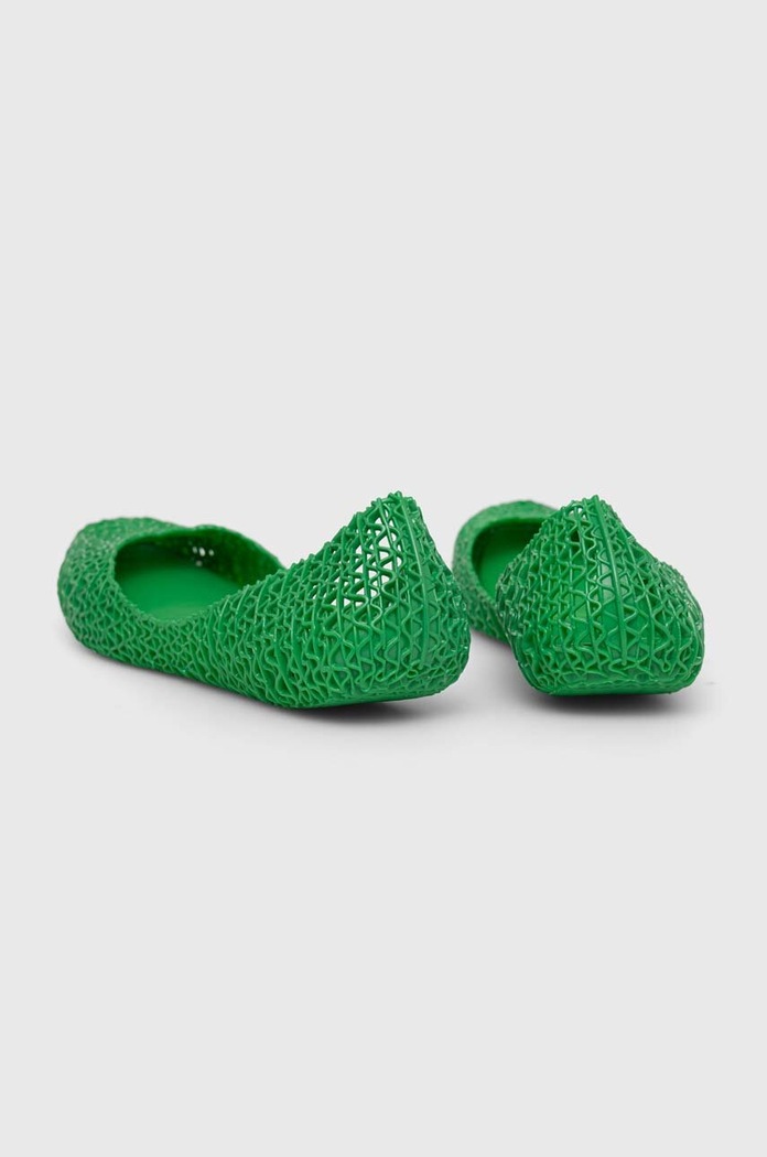 Obuwie Melissa baleriny MELISSA CAMPANA PAPEL AD M.33693.J800 zielony