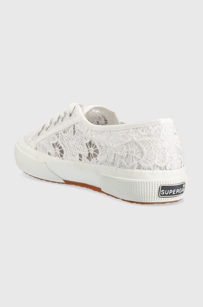 Încălțăminte Superga tenisi 2750 MACRAME S81219W alb