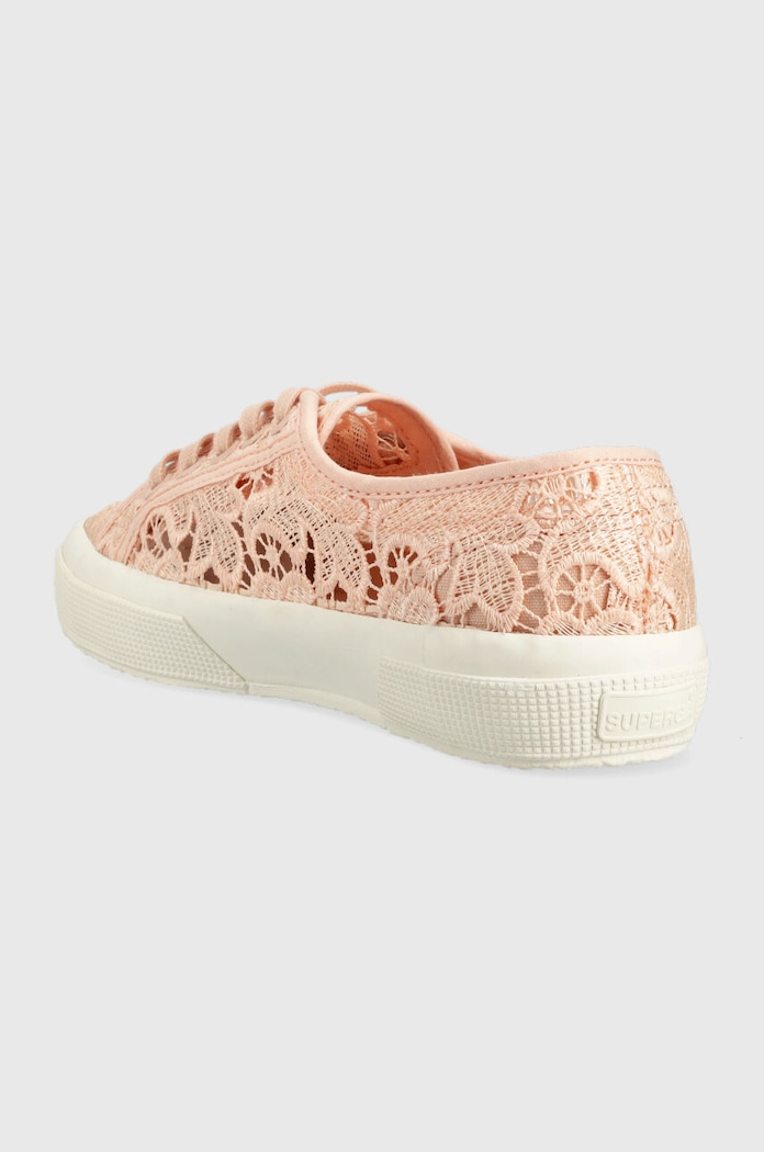 Boty Tenisky Superga 2750 MACRAME S81219W růžová