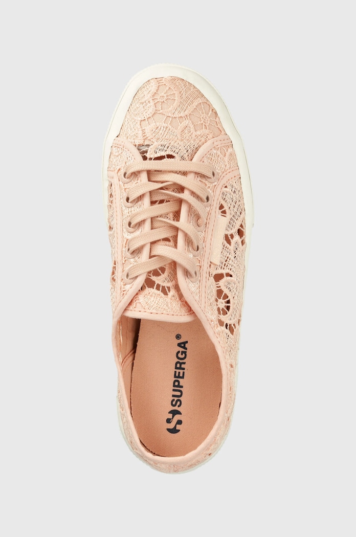 Tenisky Superga 2750 MACRAME růžová S81219W