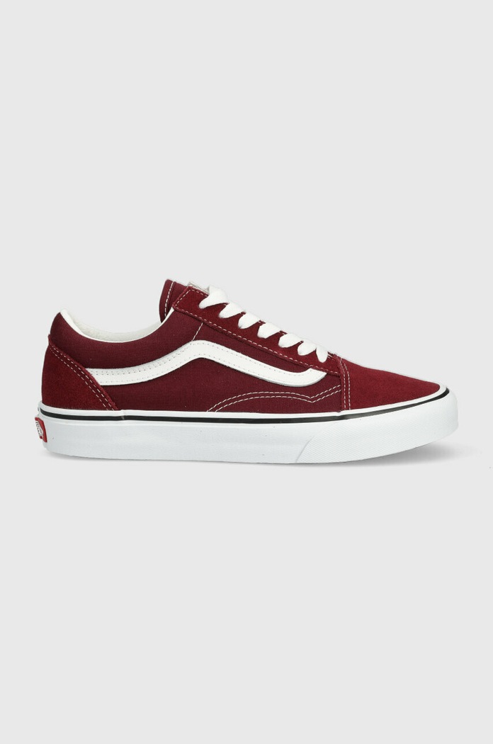 Tenisky Vans Old Skool semišová kůže burgundské VN0A38G15U71.D