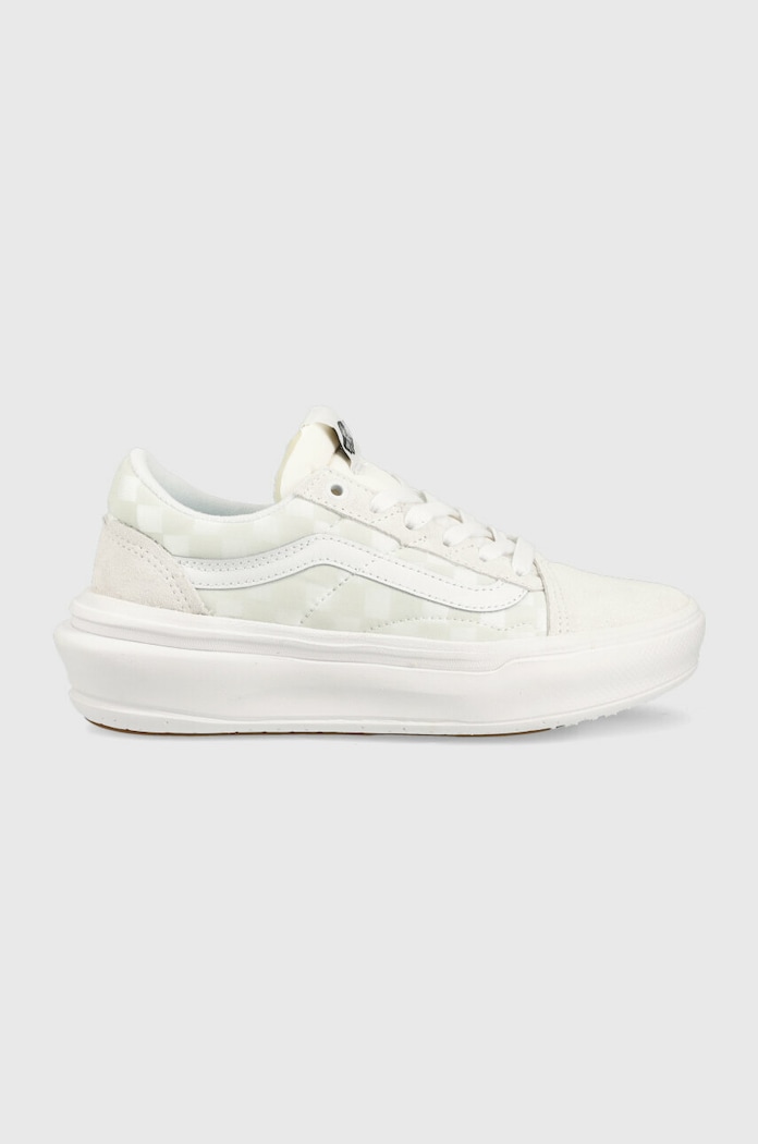 Sneakers Vans Old Skool Overt CC δέρμα σαμουά λευκό VN0A7Q5ETDC1