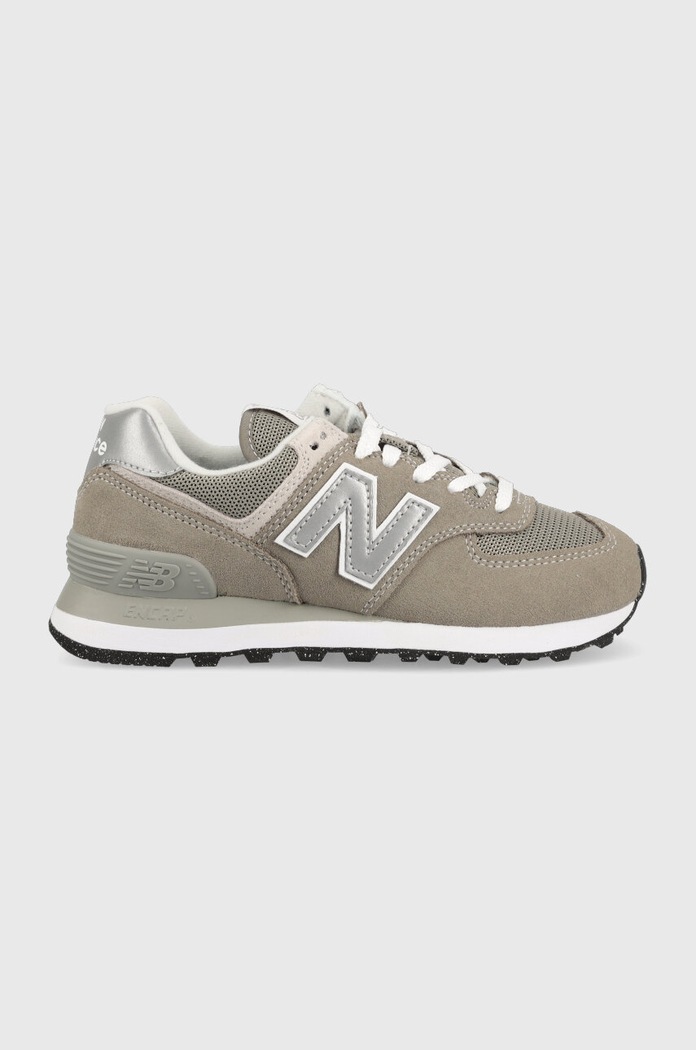 Sneakers New Balance WL574EVG υφασμάτινο γκρί WL574EVG