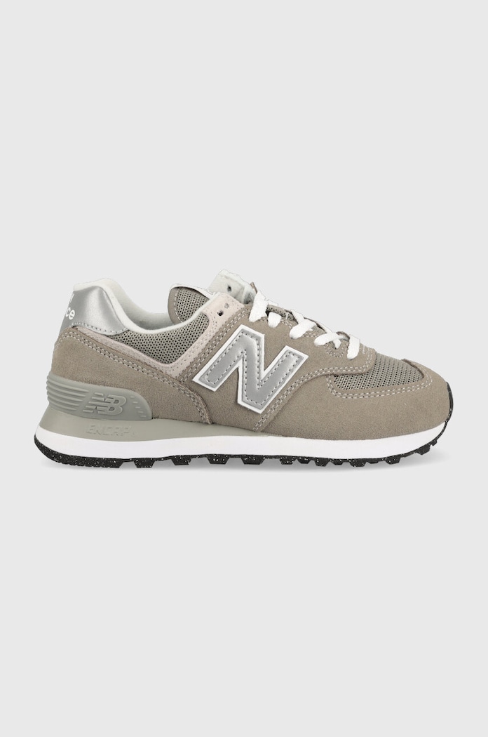 Sneakers New Balance WL574EVG υφασμάτινο γκρί WL574EVG