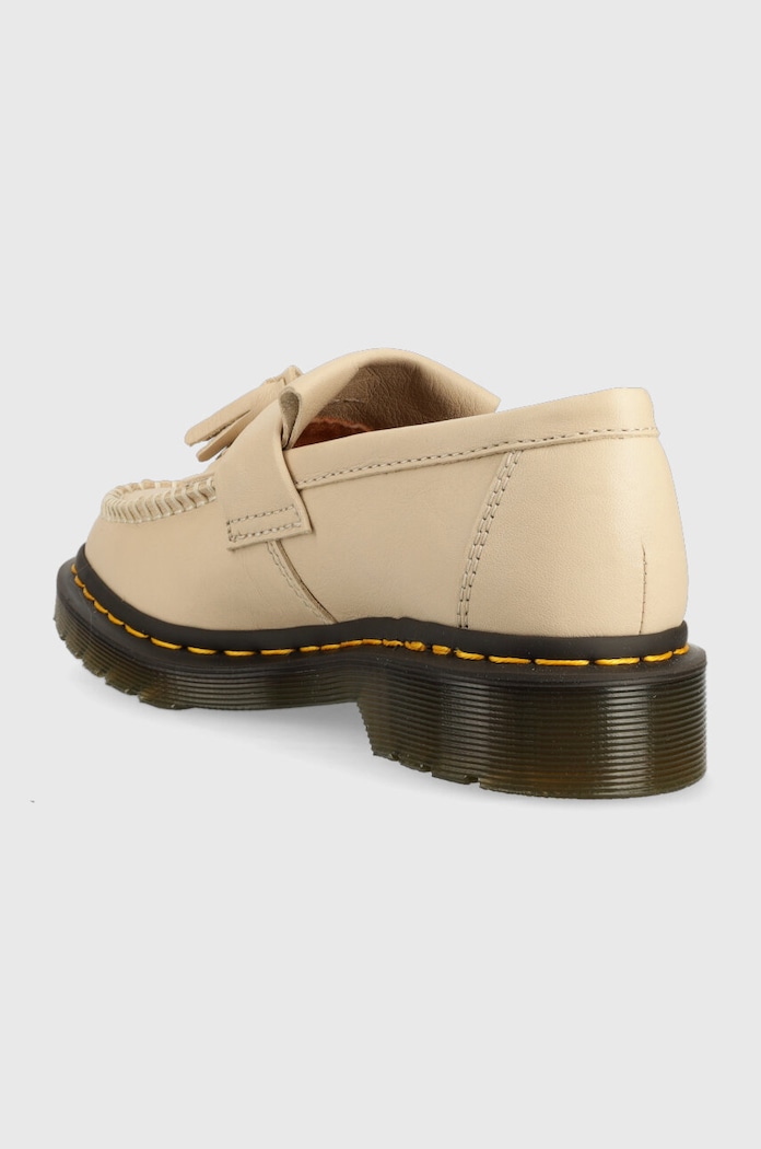 Obuwie Dr. Martens mokasyny skórzane Adrian DM22760292 beżowy