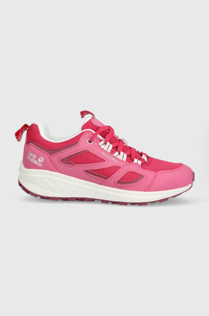 Cipele Jack Wolfskin Vojo 3 Low imitacija zrnate kože roza 4051231
