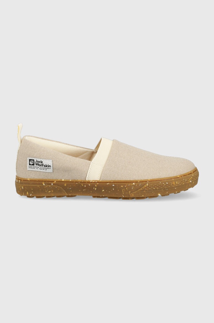 Εσπαντρίγιες Jack Wolfskin φλατ γκρί 4056261