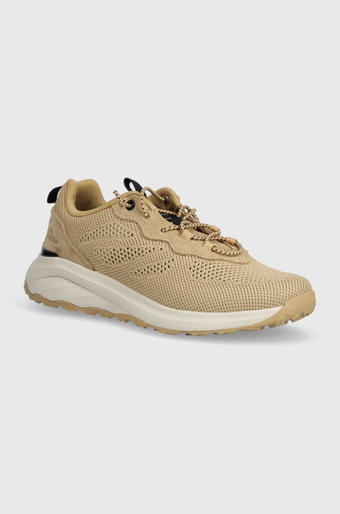 Jack Wolfskin pantofi Dromoventure Knit Low piele întoarsă bej 4056751