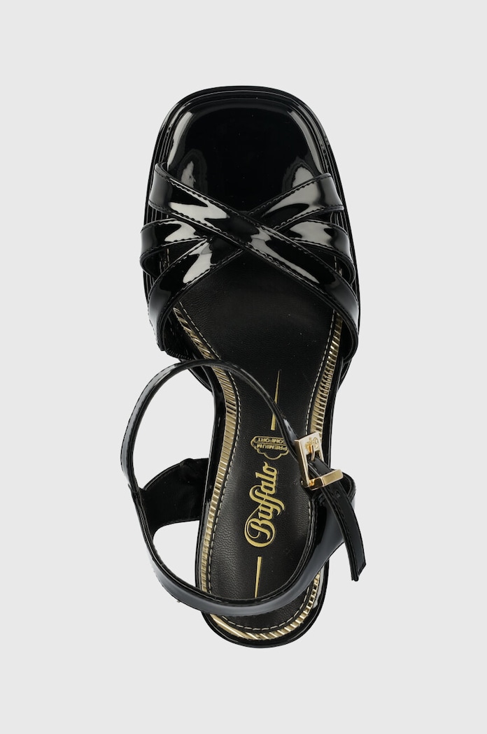 Παπούτσια Πέδιλα Buffalo May Donna 1291380.BLK μαύρο