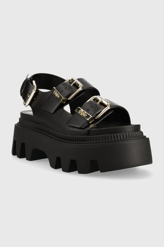 Buffalo szandál Flora On 1602122.BLK fekete SS23