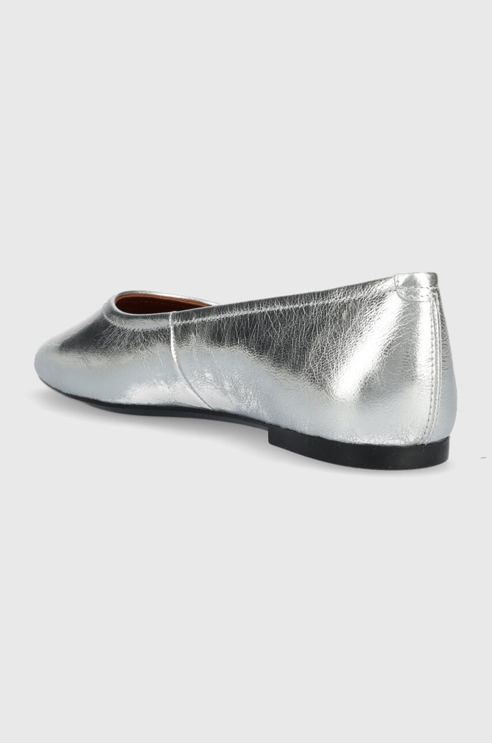Boty Kožené baleríny Vagabond Shoemakers Jolin 5508.083.79 stříbrná