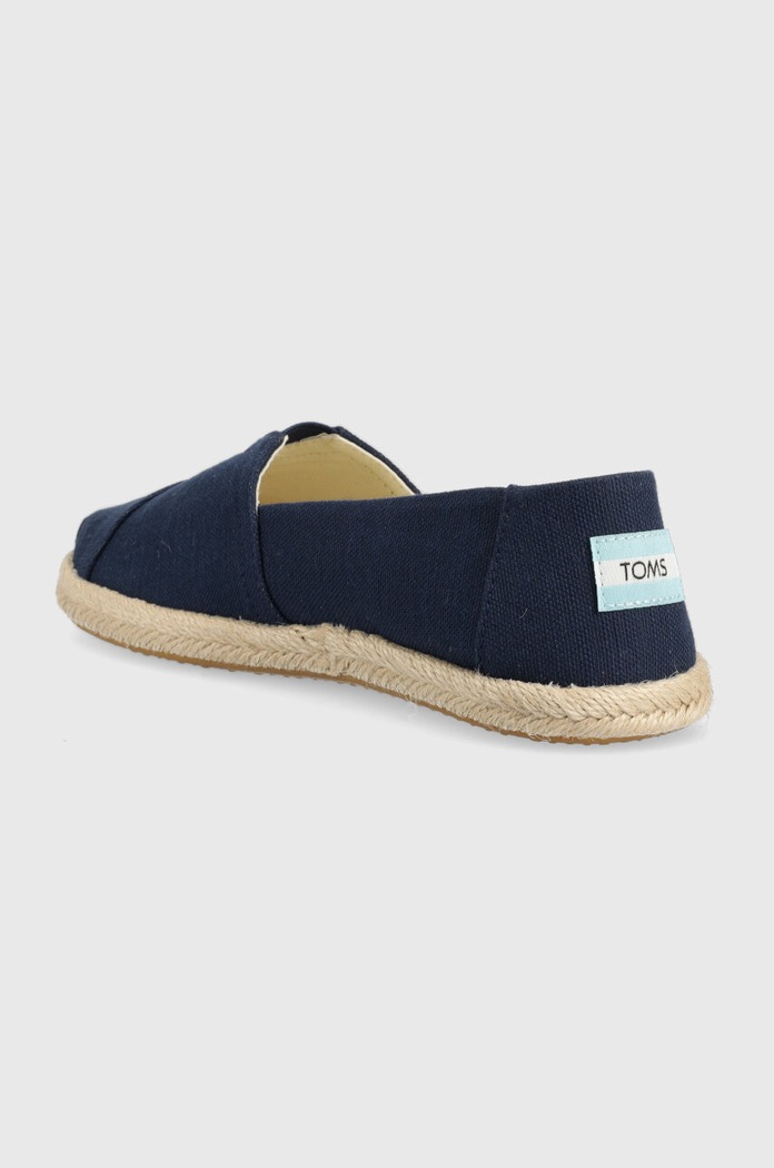 Obuwie Toms espadryle Alpargata Rope 10019674 granatowy
