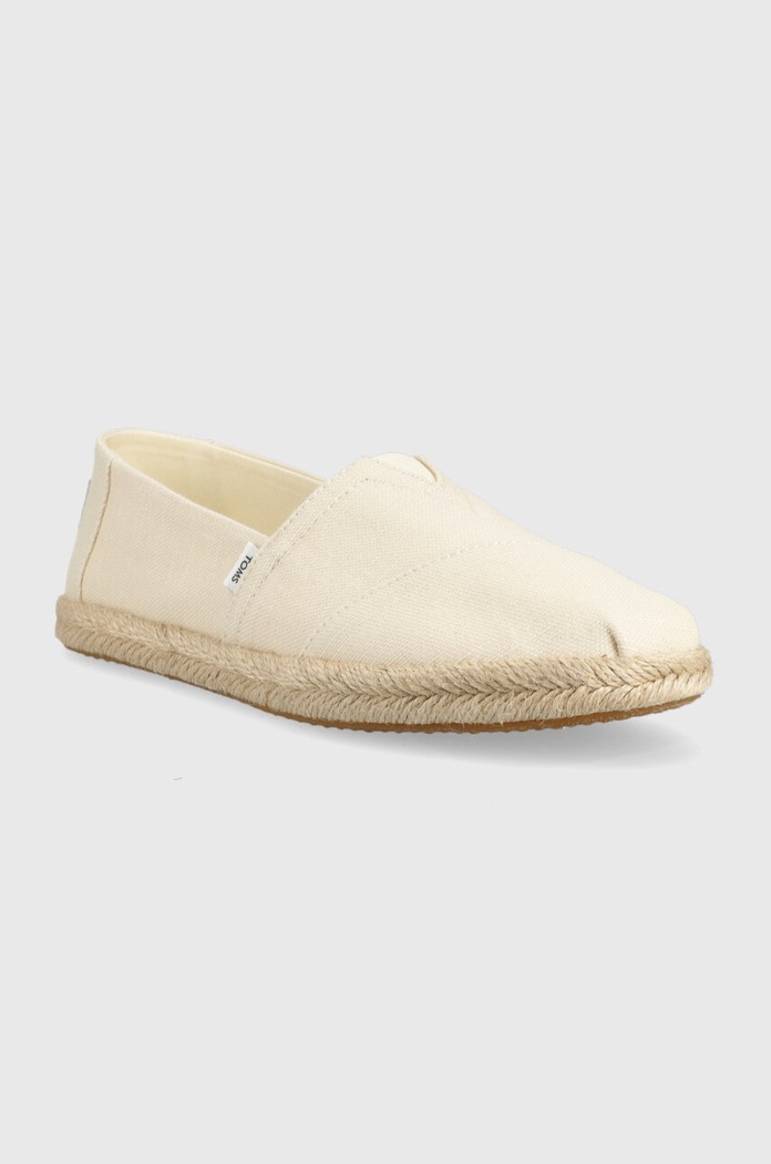 Espadrile Toms Alpargata Rope 10019682 bež SS25