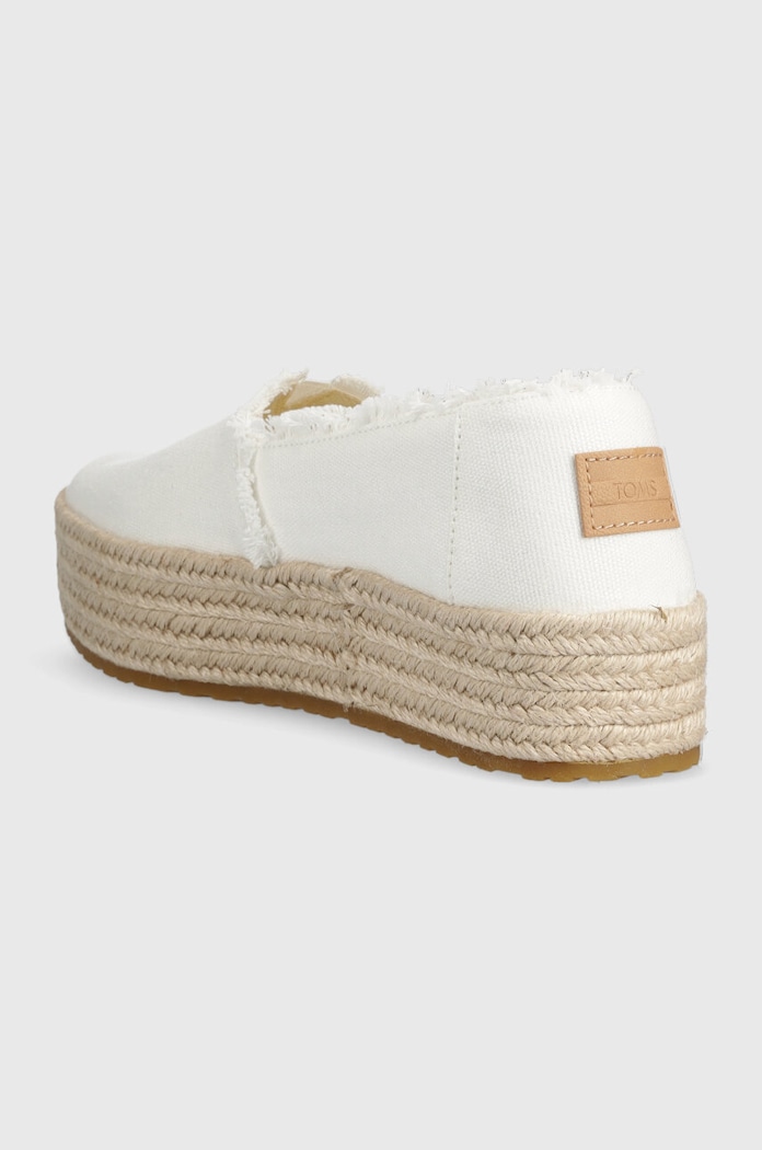 Обувки Еспадрили Toms Valencia 10019820 бял