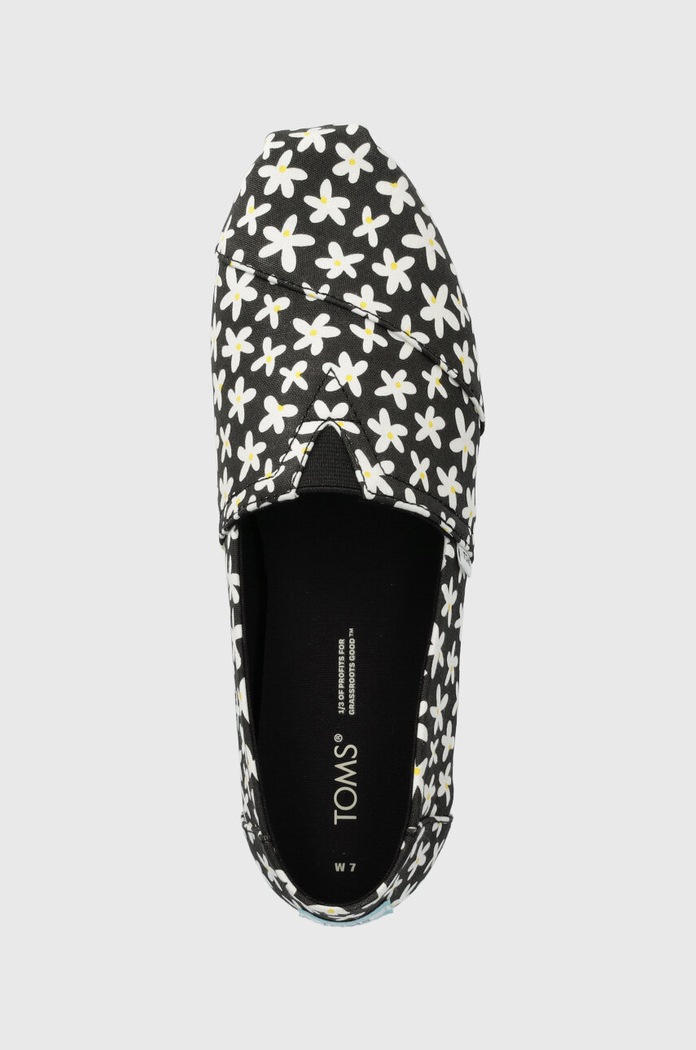 Espadrilky Toms Alpargata čierna 10019675