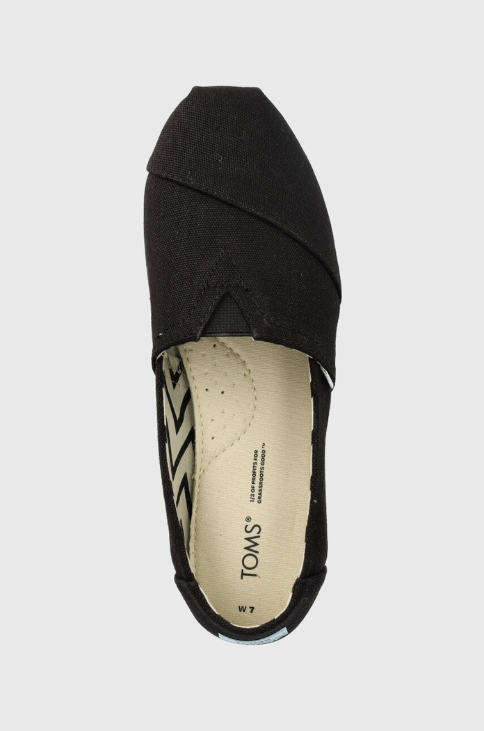 Espadrilky Toms Alpargata černá 10017732