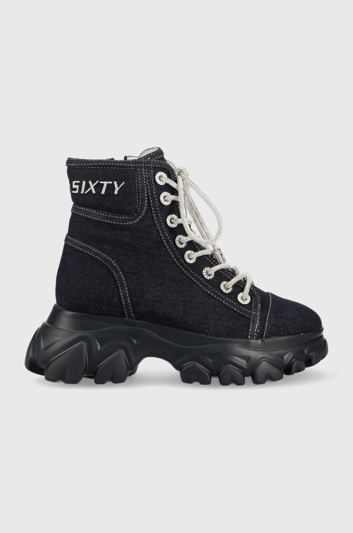 Miss Sixty sneakersy platforma granatowy 6T1QJ8680000