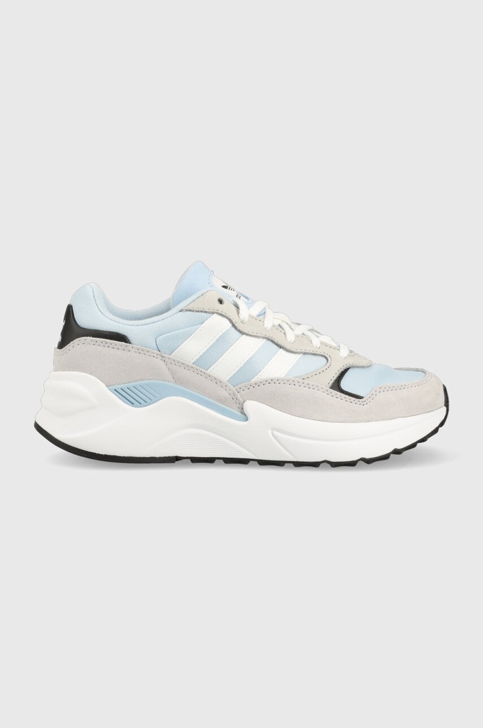 Tenisky adidas Originals semišová koža modrá HQ1837