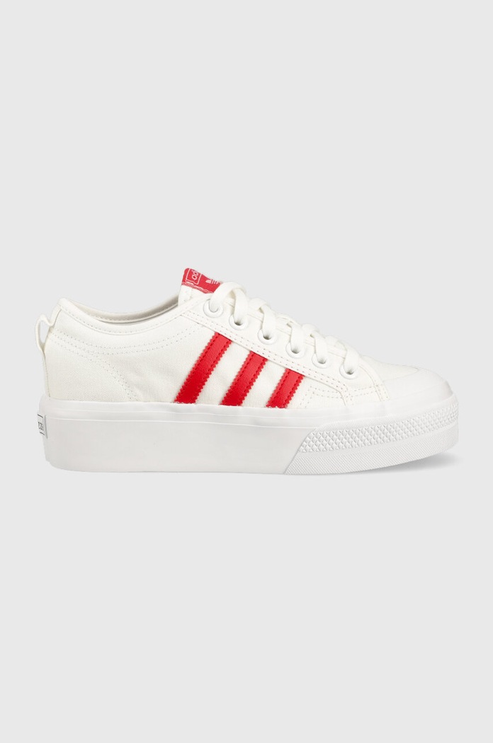 adidas Originals tenisówki Nizza Platform HQ1902 imitacja skóry licowej biały HQ1902