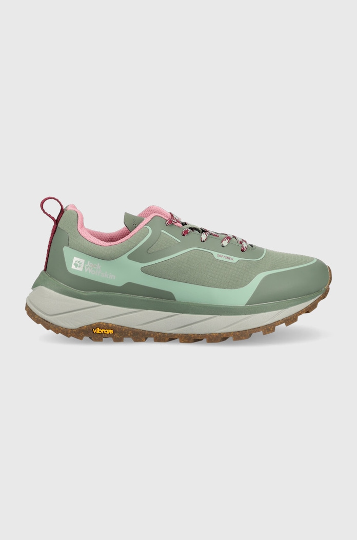 Jack Wolfskin buty Terrashelter Low syntetyczny zielony 4053831