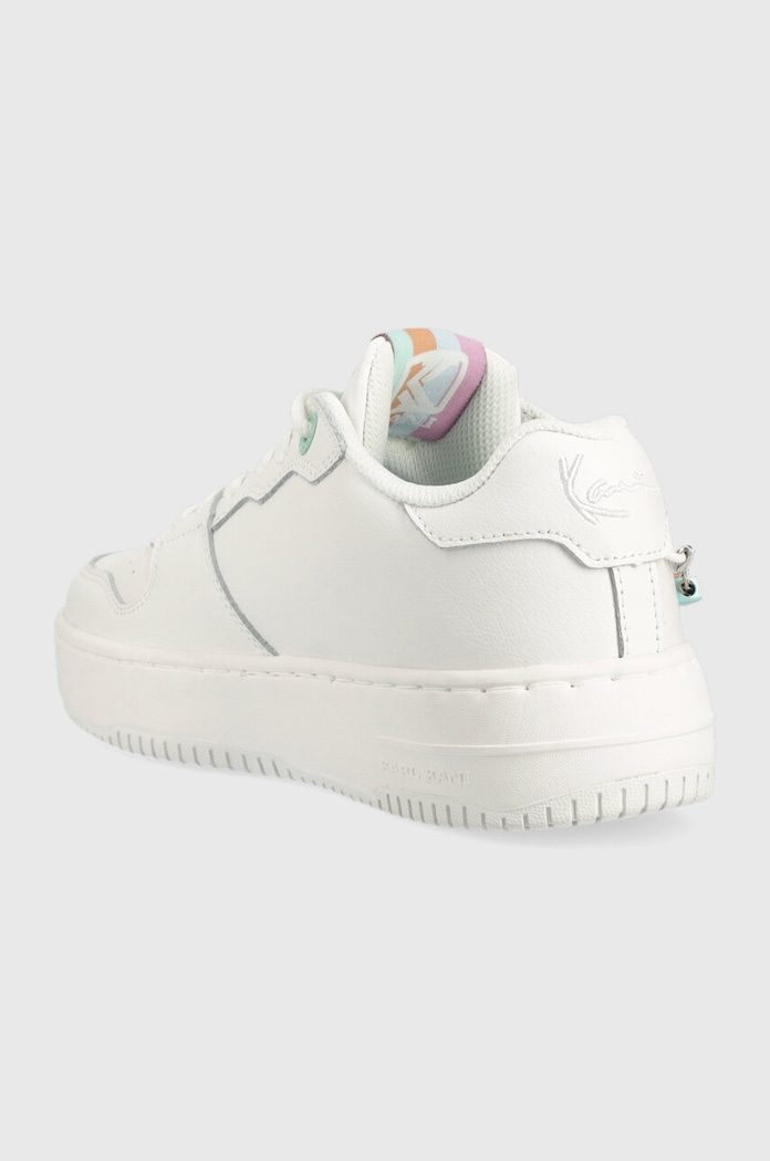 Obuwie Karl Kani sneakersy skórzane 89 UP Logo PRM 1180627 biały