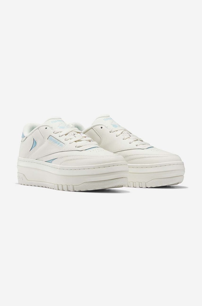 Reebok Classic sneakers din piele Club C Extra HQ2126 alb SS23