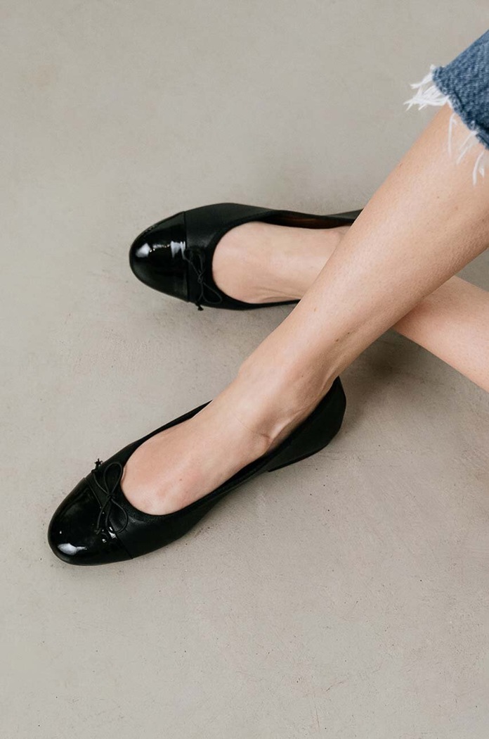 Usnjene balerinke Jonak DAXI VERNIS CUIR 3400191