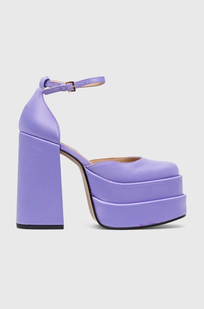 Steve Madden czółenka Charlize słupek fioletowy SM11002138.729