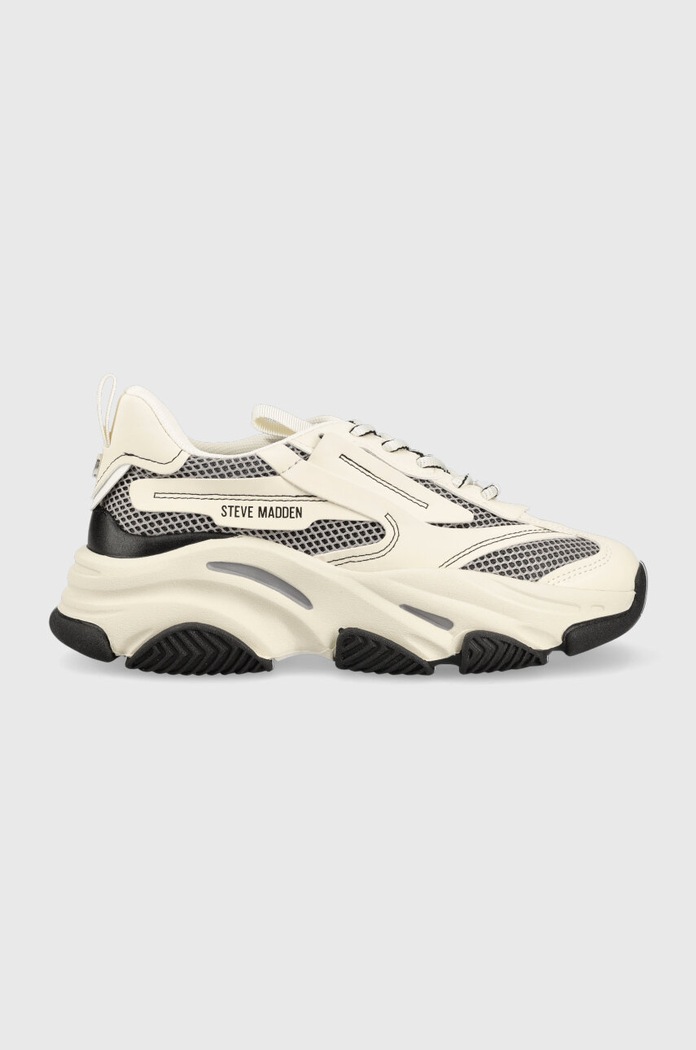 Tenisky Steve Madden Possession-E textilný béžová SM19000033.031