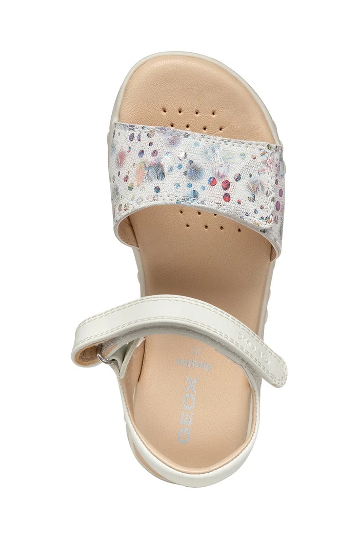 Geox sandali per bambini J028ZA.007BC.24.27 bianco