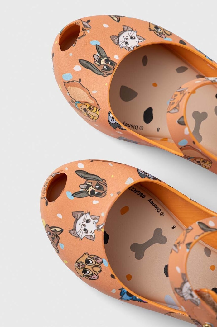 Melissa gyerek balerina x Disney M.33753 narancssárga