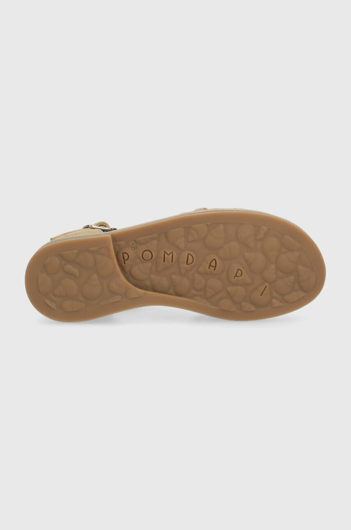 Sandale din piele pentru copii Pom D'api aur O1LMAB04R1.28.30