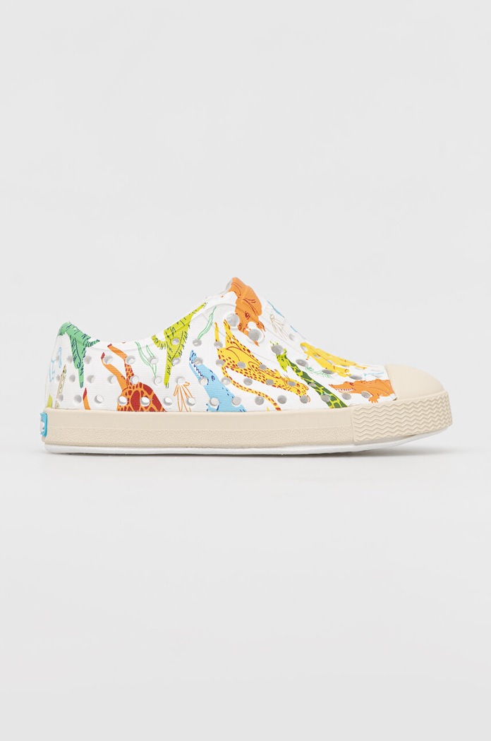 Παιδικά πάνινα παπούτσια Native slip on λευκό 13111501