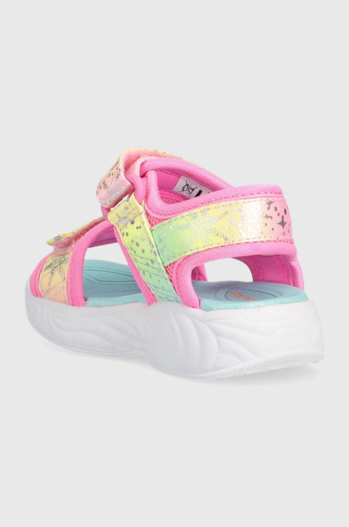 Dievča Detské sandále Skechers 302682N.PPYX ružová