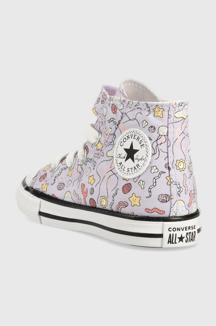 Fete Converse tenisi copii A03593C violet