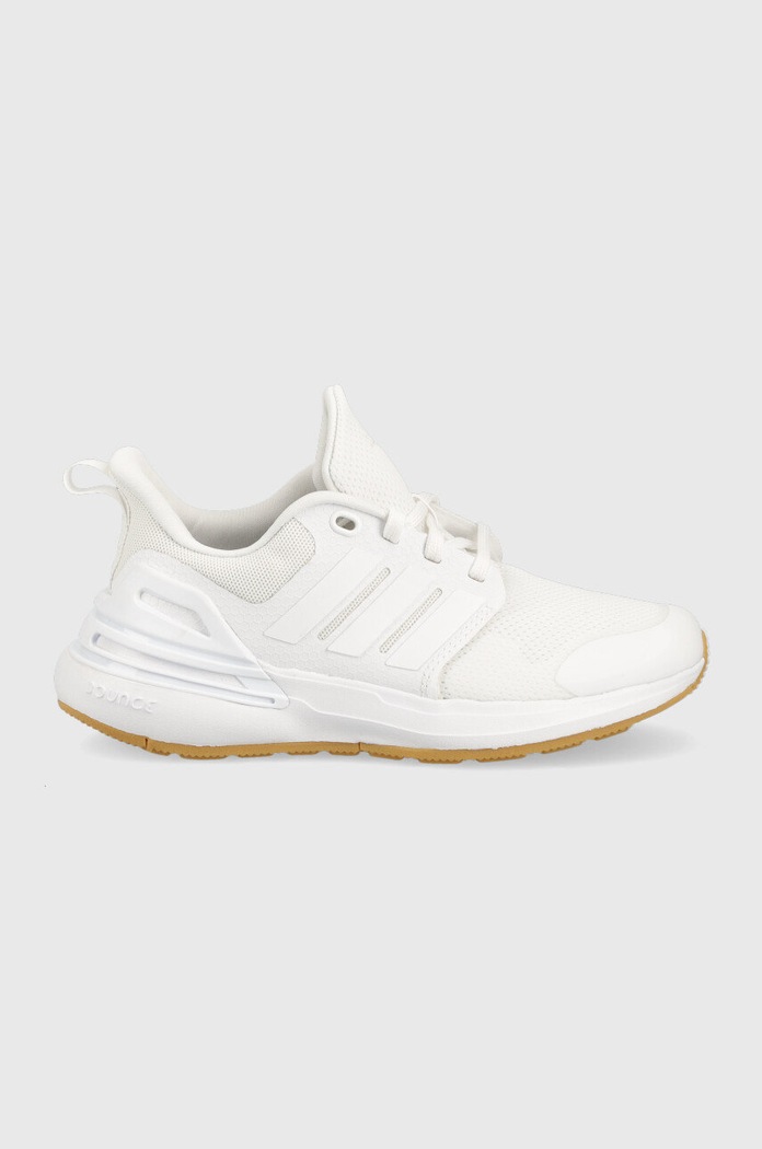 Detské tenisky adidas RapidaSport K imitácia kože biela HP6129