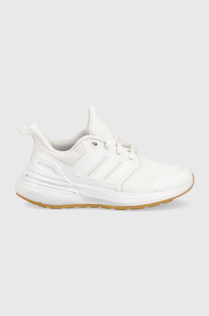 Detské tenisky adidas RapidaSport K imitácia kože biela HP6129