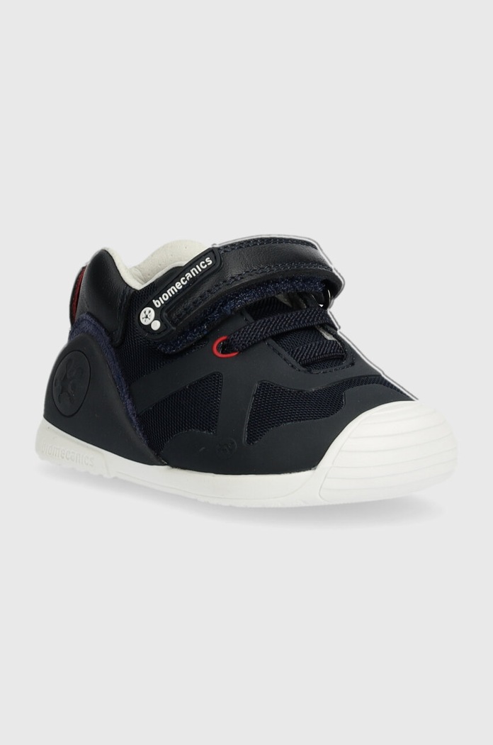 Biomecanics sneakersy dziecięce imitacja skóry licowej granatowy 221003