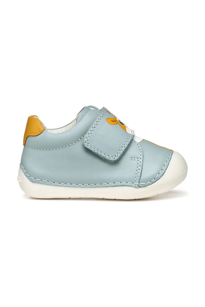 Dětské kožené sneakers boty Geox B3539C.00085 modrá SS25