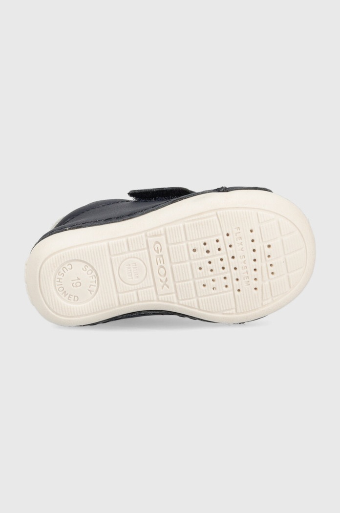 Παιδικά δερμάτινα sneakers Geox B3539C.00085 σκούρο μπλε