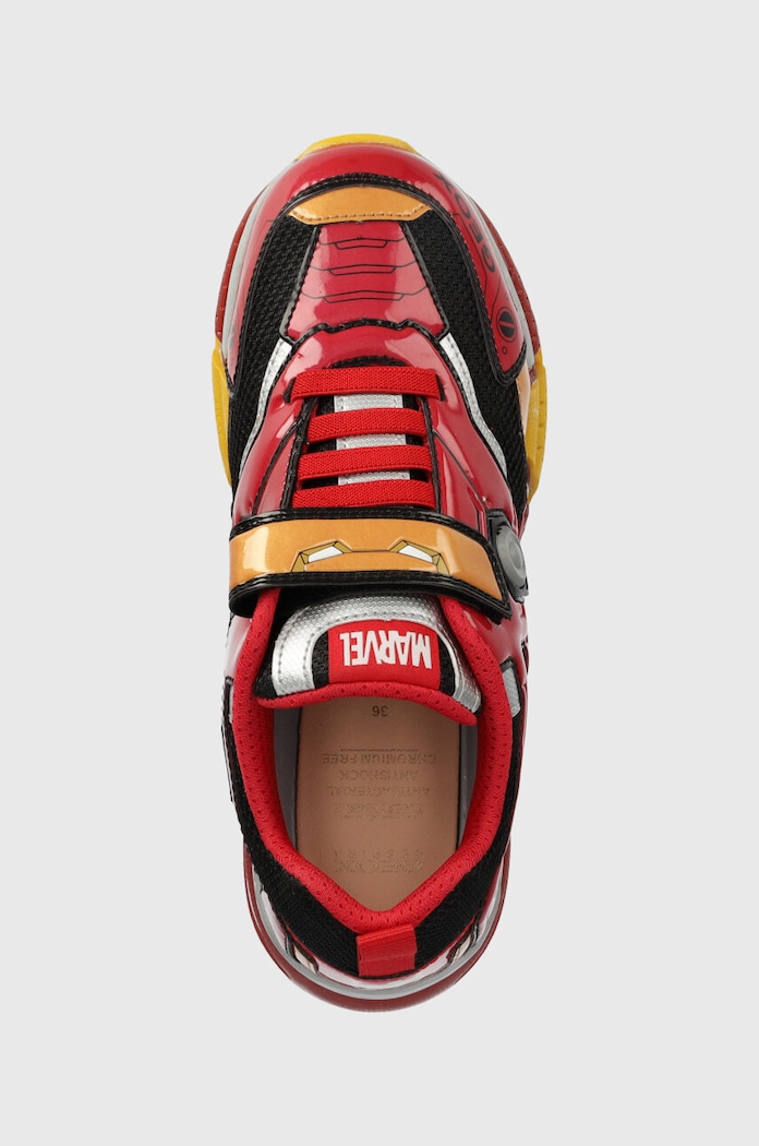 Geox sneakersy dziecięce x Marvel J35FEC.011CE.36.38 czerwony