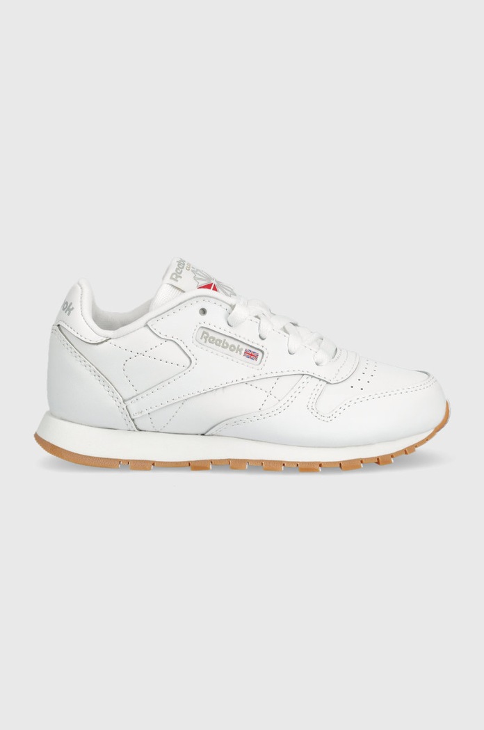 Dječje kožne tenisice Reebok Classic CLASSIC LEATHER niska bijela AR1148.PPYX