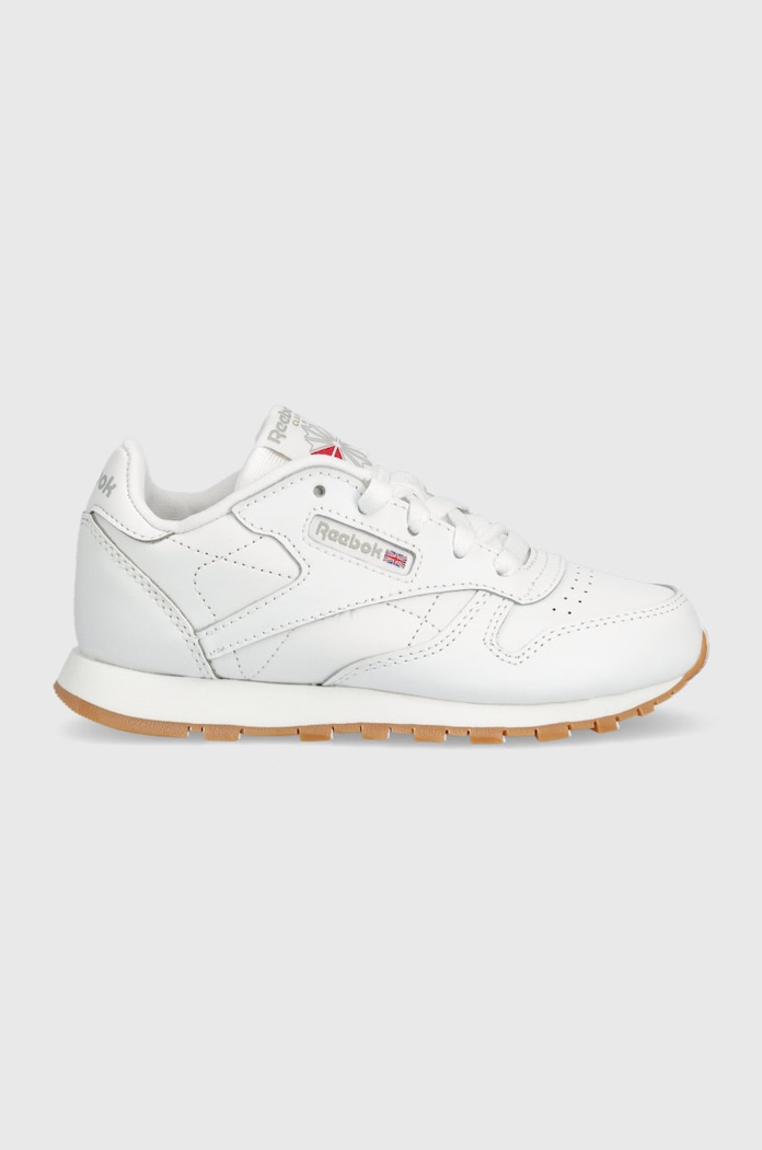 Dječje kožne tenisice Reebok Classic CLASSIC LEATHER niska bijela AR1148.PPYX